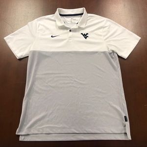 Nike Dri Fit West Virginia Men’s Large Golf Polo